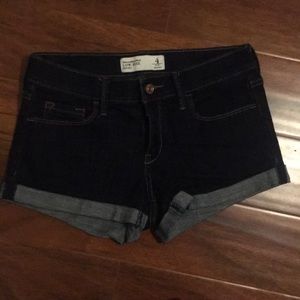 Abercrombie low rise shorts